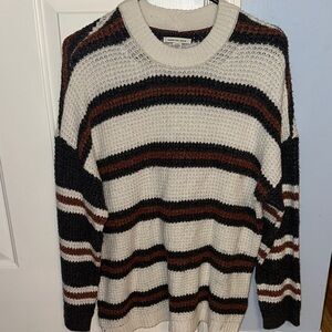 Striped Crewneck Sweater